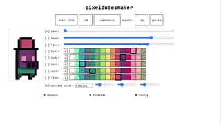 Pixeldudesmaker screenshot