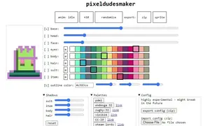 Pixeldudesmaker screenshot