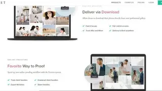 Pixieset screenshot