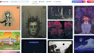 Pixilart screenshot