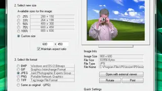 PIXresizer screenshot