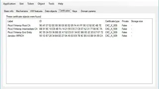 Pkcs11Admin screenshot