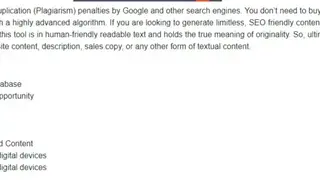 Plagiarism Detector Paraphrasing Tool screenshot