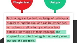 Plagiarism Detector Paraphrasing Tool screenshot