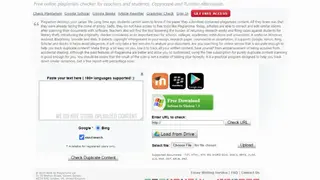 Plagiarisma screenshot