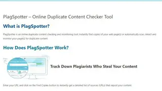 PlagSpotter screenshot