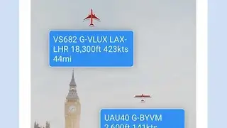 Plane Finder screenshot