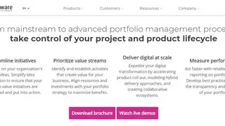 Planisware screenshot