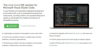 PlatformIO screenshot