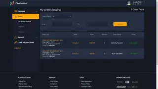 PlayerAuctions screenshot