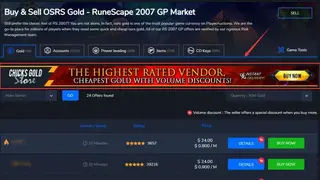 PlayerAuctions screenshot