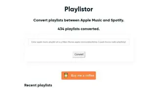 Playlistor screenshot