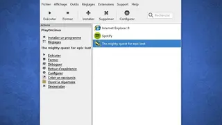 PlayOnLinux screenshot