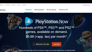 Playstation Now screenshot