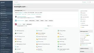 Plesk screenshot