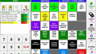 Plexis POS screenshot