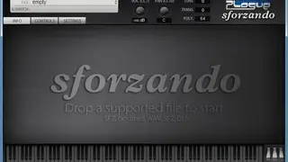 Plogue’s Sforzando screenshot