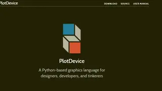 PlotDevice screenshot
