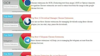 Plugins Addons Extensions screenshot