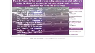 Plum screenshot