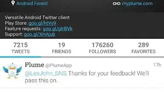 Plume for Twitter screenshot