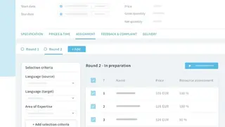 Plunet BusinessManager screenshot