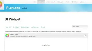 Plupload screenshot