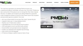 PMWeb screenshot