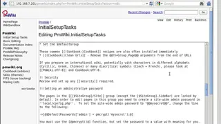 PmWiki screenshot