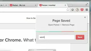 Pocket screenshot