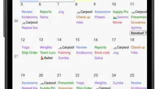 Pocket Informant screenshot