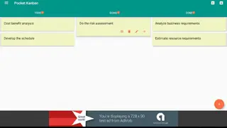 Pocket Kanban screenshot