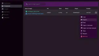 Podman screenshot