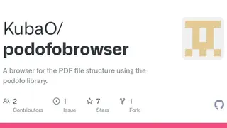 PoDoFoBrowser screenshot