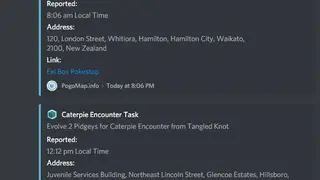 PoGoMap screenshot