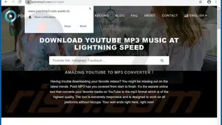 Pointmp3 screenshot