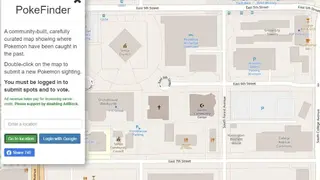Pokefinder.herokuapp screenshot