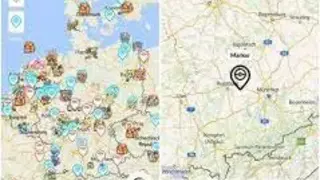 Pokemap screenshot