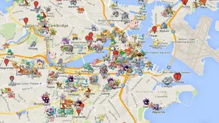 Pokemap screenshot