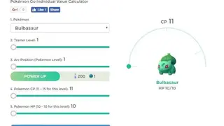 Pokemon Go IV Calculator screenshot