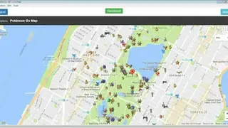 PokemonGo-DesktopMap screenshot