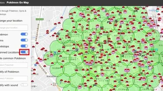 PokemonGo-DesktopMap screenshot