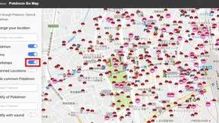PokemonGo-DesktopMap screenshot