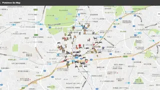 PokemonGo-DesktopMap screenshot