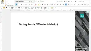 Polaris Office screenshot