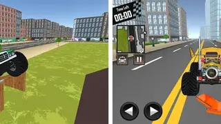 Police vs. Mafia Monster Trucks screenshot