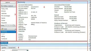 PolicyCenter screenshot