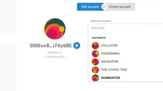 Polkadot screenshot