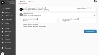 Polkadot screenshot
