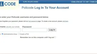 PollCode screenshot